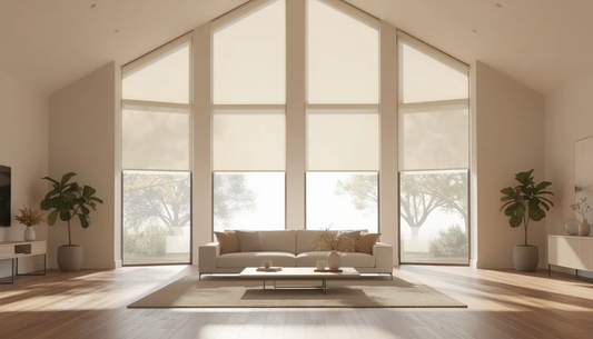 Cathedral Ceiling Window Treatments: Custom Shades, Curtains &amp; Smart Solutions