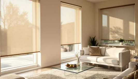 Custom Solar Shades 5% Openness: The Perfect Balance of Light Control and Privacy